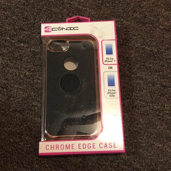 Chrome Edge case iPhone 7 and 6 case - Picture 1 of 2